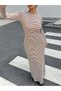 Rochie maxi, neagră - M - 6