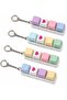Keyboard Fidget Clicker Keychain for Stress Relief and Focus,4 Pack