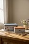 Decorative Rectangular Storage Box Set of 2 14X24 11.4X18.8 cm / Mediterraneo - 2