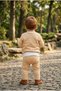 Baby Set with Teddy Bear Figure, 100% Cotton - 3