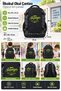 Primary School School Bag Slazenger Student Daily Backpack 40X30X14 cm - 4