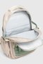 Unisex School Daily Student Backpack School Bag 2464 Beige and Green Color - 5