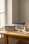 Decorative Rectangular Storage Box Set of 2 14X24 11.4X18.8 cm / French Bistro