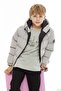 Boy's Hood Detailed Coat - 2