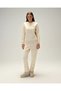 6Wf3009-Bg Women's Sweatshirt, Beige. - 4