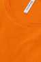 Women's Gianna Long Sleeve, Semi-Fitted Cut, O-Neck, Stretch Cotton T-Shirt Orange - 3