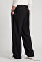 Black Comfortable Fit Men's Palazzo Trousers - 82199 - 4