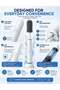 X2 Wireless Electric Bottle Brush with Pacifier Brush, 360° Rotating USB Rechargeable Bottle Cleaner, Soft Silicone Bristles, Interchangeable Heads, Ergonomic Handle, One-Knob Control, IP65 W - 4
