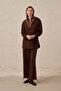 Woven garni pants set