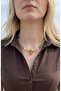 Jade and Ceramic Carrot Necklace