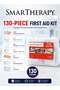 First Aid Kit 130 Items with 104 Waterproof Plasters, 2 Gauza 6 cm x 4 m, 10 Pharmapad Dressings 5 cm x 5 cm, 1 Airoplast 1.25 cm x 5 m, 8 Pharmastrip, 4 Eyepads and 1 Usag - 2