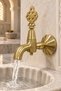 Golden Rice 180 °   Rotating Hammam Kurna Faucet Decorative Hammam Bathroom Sauna Ottoman Fountain