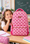 Primary School School Bag Pink Girl's Backpack 40X30X14 cm - 3