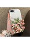 Pink Rose Flower Sea Phone Case Compatible with iPhone 7/8/Se 2020 2022, Flower Drawing Art Print