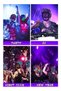 Led Mask with Gesture Sensing Transforming Light Up Luminous Digital Glow Mask Type-C Charging Port for Rave Party Masquerade Costume Cosplay Party - 6