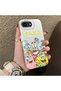 iPhone 17E Compatible Childlike Cartoon Case, Undersea Character Group Creative Flat Print