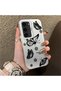 Samsung Galaxy S23 Compatible Plain Feel Case, Line Butterfly Daisy English Slogan Pattern