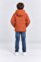 Boy's Hooded Quilted Coat with Soft Lining and Zipper Pockets Winter Coat Ak4289 - 5