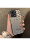 Redmi 12 4G/5G Compatible Grey Leopard Pattern Phone Case, Star English Art Print