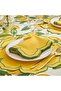 Yellow Fiona Dinner Napkins 2 Pieces - 2