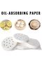 Hamburger Press Machine 400pcs Oil Absorbing Paper Suitable for HM-1030 Burger Press Machine Paper Steamer Paper (130mm) - 5