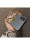iPhone XS Max Compatible Pink Rose Flower Sea Phone Case, Flower Drawing Art Print - 2