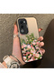 Oppo A5 4G/5G Compatible Pink Rose Flower Sea Phone Case, Floral Drawing Art Print