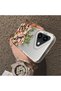 iPhone 16 Plus Compatible Pink Rose Flower Sea Phone Case, Floral Art Print - 2
