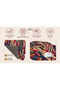 Sdtplus Leopard and Ancient Mosaic Patterned Modern Woven Base Decorative Carpet Sdtplus9 - 5