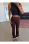 Flare Model Belize Leggings - Brown - 3