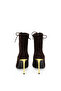 Genuine Suede Leather Women's Boots 381 Brown Suede (Brown Suede) - 7