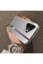 iPhone 17 Compatible Speed Racing Style Case, Red Blue Vertical Stripe Racing English Motif - 2