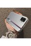 Samsung Galaxy A05 Compatible Speed Race Style Case, Red Blue Vertical Stripe Racing English Motif - 2