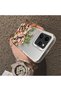 Tecno Spark 40 Compatible Pink Rose Flower Sea Phone Case, Floral Art Print - 2