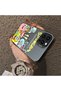iPhone 13 Pro Compatible Childlike Cartoon Case, Underwater Character Group Creative Flat Print - 2
