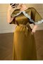 Rochie maxi, kaki - L - 5