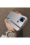 Realme C15/C25/C25S Compatible Speed Race Style Case, Red Blue Vertical Stripe Racing English Motif - 2