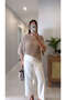 Tides Beige Truvakar Sleeve Knitwear - 3