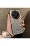 Vivo X300 Compatible Gray Leopard Pattern Phone Case, Star English Art Print