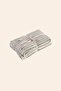 In Lines Yarn Dyed Towel 50X90+80X150 cm Camel Blue