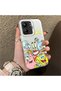 Redmi 13C 4G/5G Compatible Childlike Cartoon Case, Undersea Character Group Creative Flat Print
