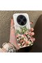 Vivo X300 Compatible Pink Rose Flower Sea Phone Case, Floral Art Print