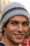 Men's Striped Folded Knitwear Knitted Winter Beanie - 3