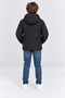Boy's Hooded Quilted Coat with Soft Lining and Zipper Pockets Winter Coat Ak4289 - 5