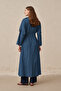Apolet detailed sleeve abaya - 4