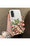 Redmi Note 11/Note 11S Compatible Pink Rose Flower Sea Phone Case, Flower Drawing Art Print