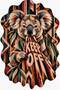 Sdtplus Keep Off Animal Figured Geometric Patterned Modern Woven Base Decorative Carpet Sdtplus11 - 3