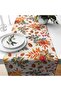 Digital Printed Runner - Floral/Leaf Pattern / Autumn Series - 140X40 cm
