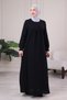 Muslin Fabric Hijab Dress 100% Cotton Mother's Dress Prayer Dress Robe Dress Umrah Dress Plus Size Hijab Dress - 6
