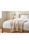 100% Cotton Karatezgah Woven Double Pike, Multi-Purpose Bedspread 200X240 Cm. - 2